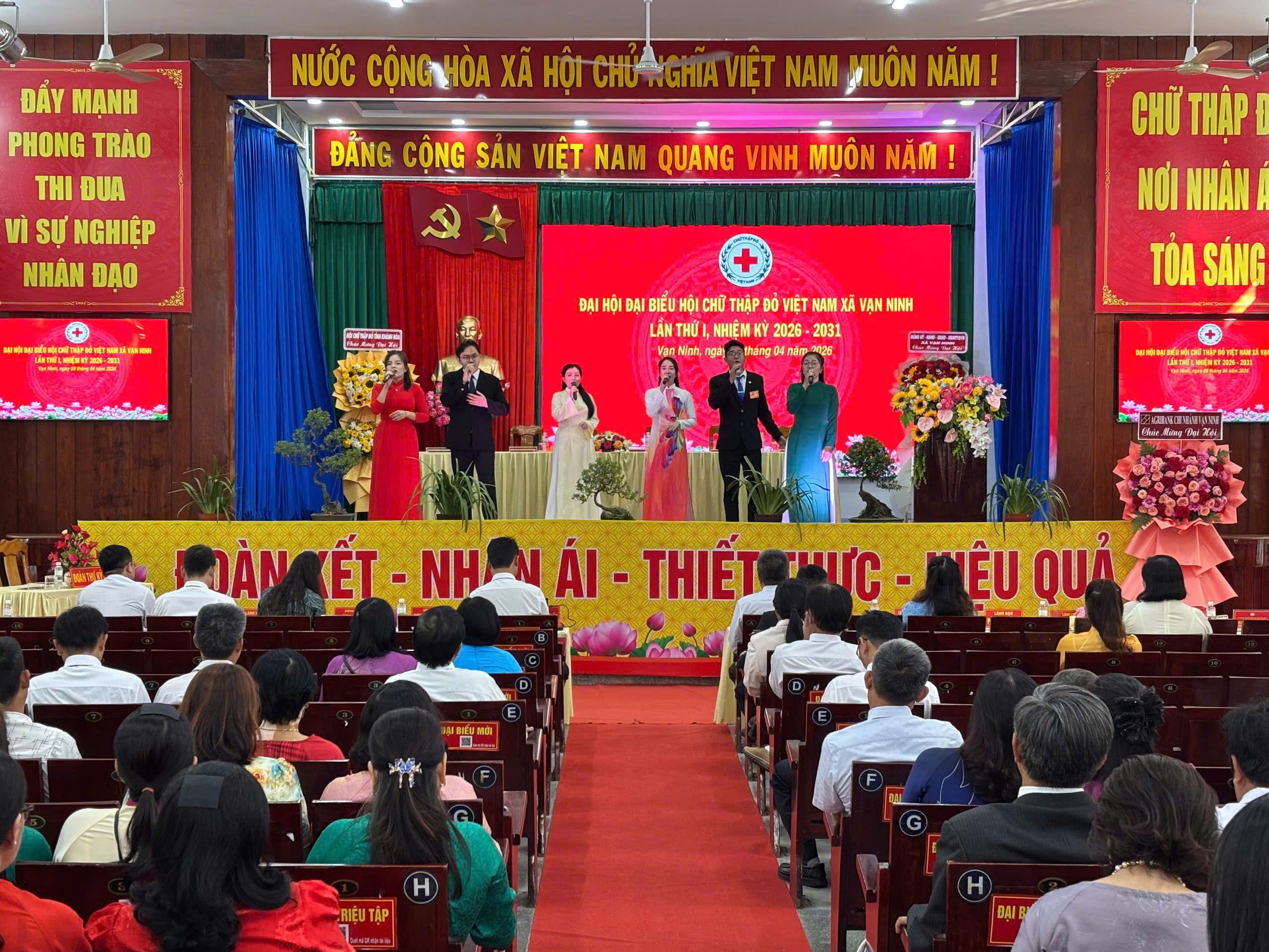 Vạn Ninh tổ chức Đại hội đại biểu Hội Chữ thập đỏ xã lần thứ I